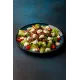Салат с куриной печенью